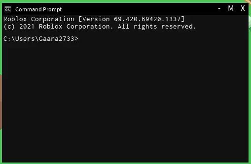 Preview of Command Prompt UI   