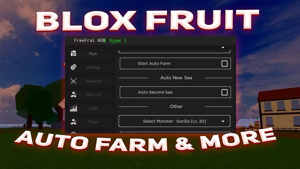 Preview of Blox Fruits: Auto Farm, Auto Quest Boss & More