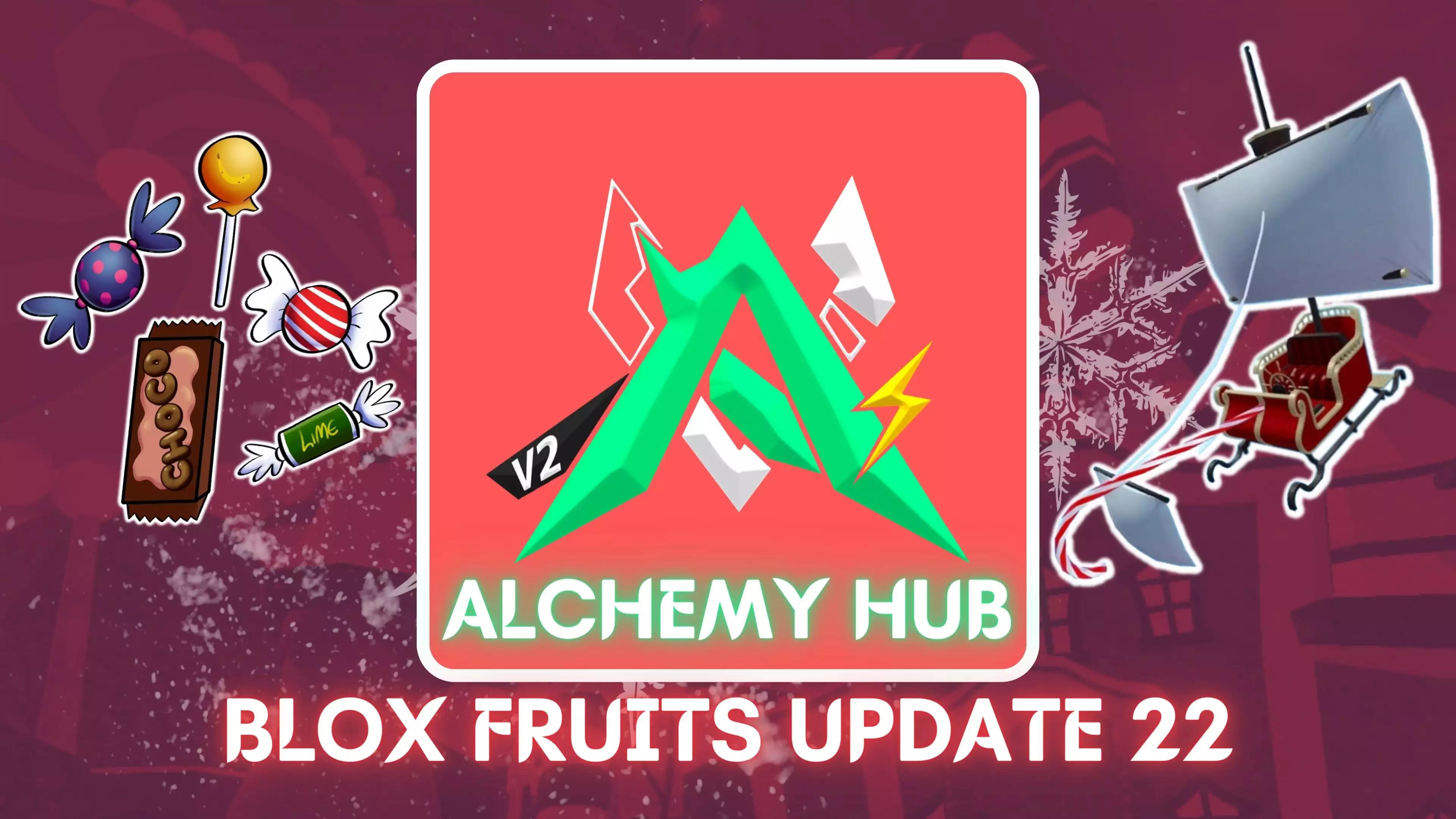 Preview of Alchemy Hub V2.0 - Blox Fruits Christmas Update