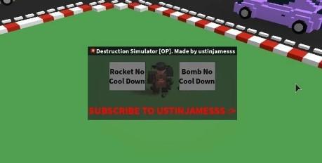 Preview of Destruction Simulator GUI