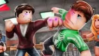 [❄️] fight in a school game thumbnail