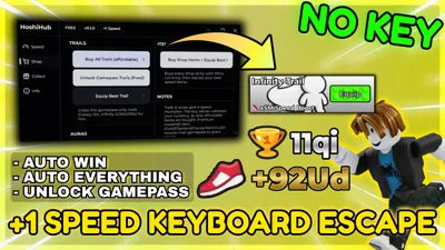 [UPD] +1 Speed Keyboard Escape | Candy & Chocolate