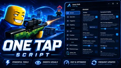 Axon Hub | One Tap Script - Silent Aim & Aimbot