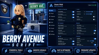 Axon Hub | Berry Avenue Script - Tools, Vehicles, House, Job